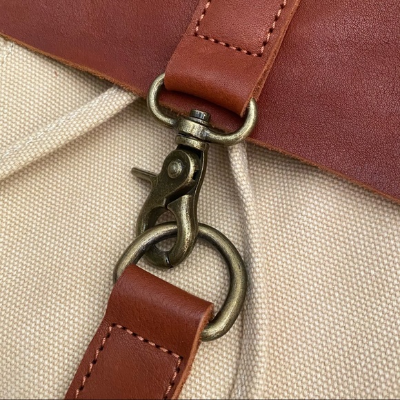 Unisoul Timeless Classic Leather + Canvas Backpack main image 9